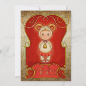 アリー誕生日2 - SRF 招待状 (正面)