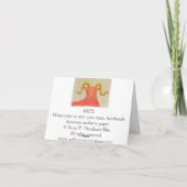 アリー誕生日 カード (裏面)