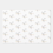 アリー誕生日 ラッピングペーパーシート (正面3)