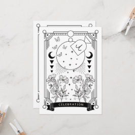 アリー誕生祝い招待状 招待状