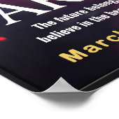 アリー鮮やかス〔占星術の〕十二宮図サインのポスター ポスター (角)