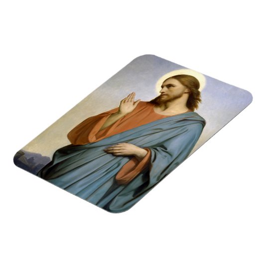 アリー・シェファーによってエルサレムを嘆くキリスト マグネット (左側)