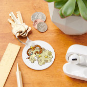 アリー〔占星術の〕十二宮図カラフルRAM 占星術の キーホルダー