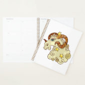 アリー〔占星術の〕十二宮図カラフルRAM 占星術の プランナー手帳 (ディスプレー)