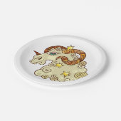 アリー〔占星術の〕十二宮図カラフルRAM 占星術の ペーパープレート (アングル)