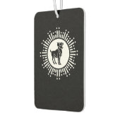 アリー〔占星術の〕十二宮図サインラムコズミックスターバストデザイン カーエアーフレッシュナー (左)