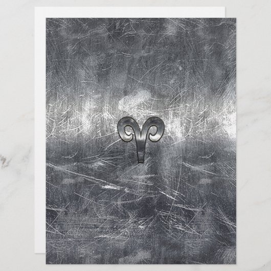 アリー〔占星術の〕十二宮図シンボル産業スタイル (正面/裏面)