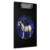 アリー〔占星術の〕十二宮図ステンドグラスノートルダムドパリcb クリップボード (右)