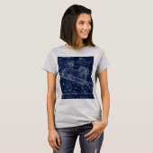 アリー〔占星術の〕十二宮図標識ヴィンテージイラストレーション Tシャツ (正面フル)