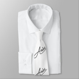 アリー〔占星術の〕十二宮図 ネクタイ