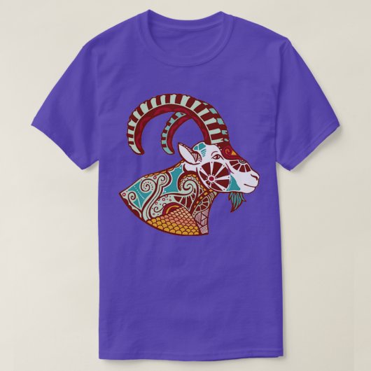 アリー〔占星術の〕十二宮図 Tシャツ (デザイン正面)