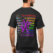アリー。 Tシャツ (裏面)