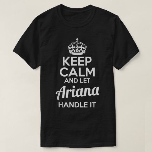 アリ保アナは落ち着いて取り扱う  Tシャツ (デザイン正面)