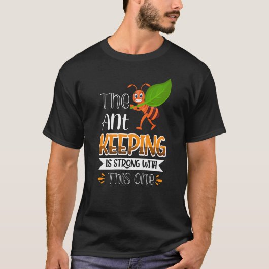アリ保ーはこのアリに強い Tシャツ (正面)