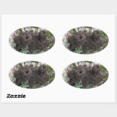 アリ城 楕円形シール (シート)