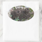 アリ城 楕円形シール (バッグ)