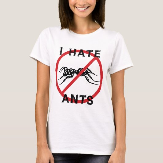 アリ嫌い Tシャツ (正面)