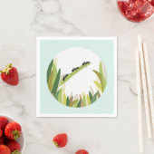 アリ昆虫紙ナプキン屋外パーティー スタンダードカクテルナプキン (インサイチュ)