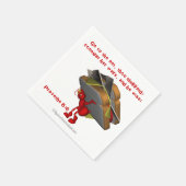 アリ箴言6:6 スタンダードカクテルナプキン (角)