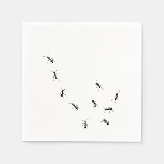 アリ紙ナプキン スタンダードカクテルナプキン (正面)