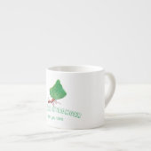 アリ運の葉が大きい エスプレッソカップ (正面右)