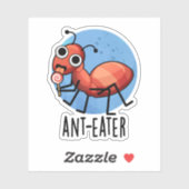 アリ食いアリおもしろいパン シール (シート)