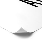 アリ食いアリおもしろいパン ポスター (角)