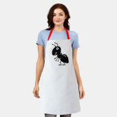 アリ エプロン (着用した状態)