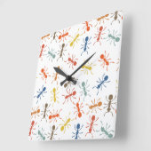 アリ スクエア壁時計 (傾斜)