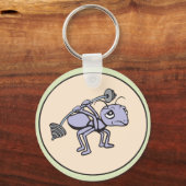 アリ・パワー！カスタマイズ可能 キーホルダー (正面)