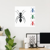 アリ ポスター (ホームオフィス)