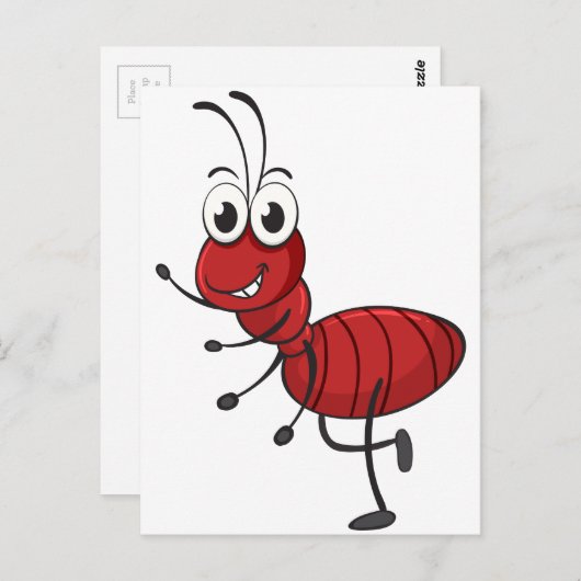 アリ ポストカード (正面/裏面)