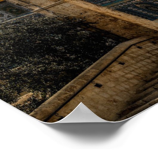 アルアクサモスク ポスター (角)