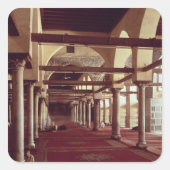 アルアザールのモスクのキブラ・リワン スクエアシール (正面)