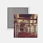 アルアザールのモスクのキブラ・リワン マグネット (正面/裏面)