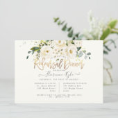 アルアバスター ローズ リハーサル ディナー 招待状 (スタンド正面)