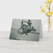 アルウィルケンソンが魚雷に乗っている。 カード (黄色い花)