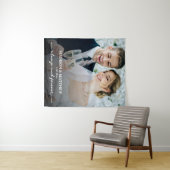 アルウェイズ アンド フォーエバー ウェディング フォト タペストリー (インサイチュ(横))