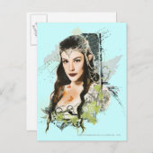 アルウェン™ ベクター コラージュ ポストカード (正面/裏面)