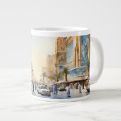 アルオラヤエレガントディストリクトリヤドコーヒーマグ ジャンボコーヒーマグカップ (正面右)