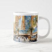 アルオラヤエレガントディストリクトリヤドコーヒーマグ ジャンボコーヒーマグカップ (右)