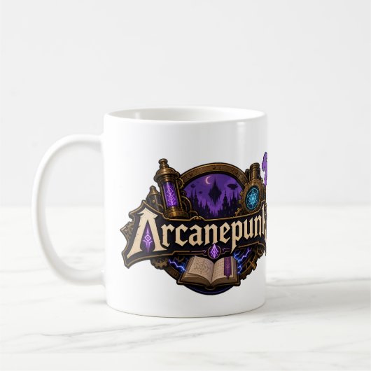 アルカインパンクの愛好家 コーヒーマグカップ (左)