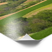 アルカディアの南の農地の風光明媚なビュー， 2 フォトプリント            (角)