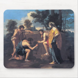 アルカディアの自我のニコラスPoussin-と マウスパッド