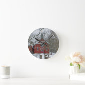 アルカディアアカデミー ラウンド壁時計 (ホーム)