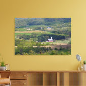 アルカディア南部の風光明媚な農地の眺め キャンバスプリント (インサイチュ (リビング))