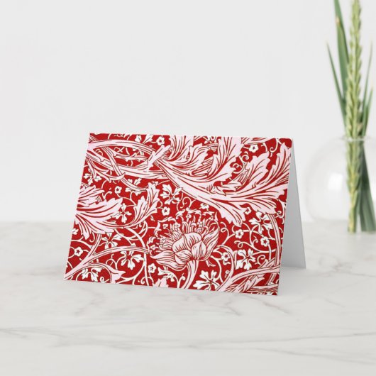 アルカディア・ウィリアム・モリスデザイン シーズンカード (正面)