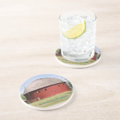 アルカディア、OKのアルカディアの円形の納屋 コースター (側面)