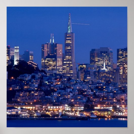 アルカトラズの刑務所の屋根から撮影 ポスター (正面)