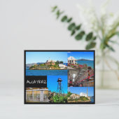 アルカトラズアイランドサンフランシスコのカリフォルニアのはがき ポストカード (スタンド正面)